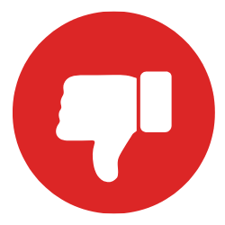 Ícone de primeira impressão fraca