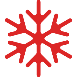 Ícone de atendimento frio