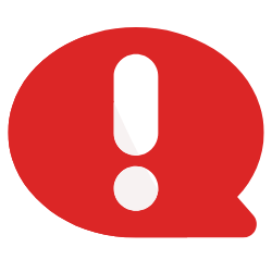 Ícone de reclamação